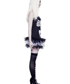 Smiffy's Fever Skeleton Tutu Costume