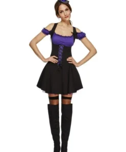 Smiffy's Womens Fever Wicked Witch Adult Costume