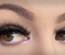 Carnival Products Fluffy Black False Eyelashes