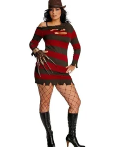Rubie's Freddy Miss Krueger Plus Size Adult Costume Womens