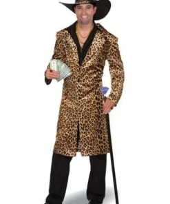 Tomfoolery Funky Leopard Men's 70's Disco Costume