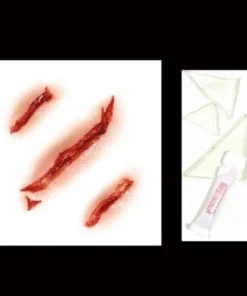 Tinsley Transfers Glass Shards Fake Wound Horror Makeup Halloween 3D FX Transfers