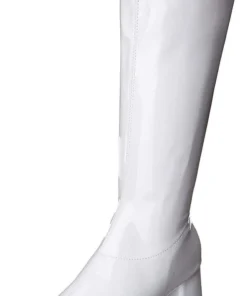 Ellie Shoes Go Go Costume Hire Boots 1960s & 1970s Fancy Dress Footwear Womens