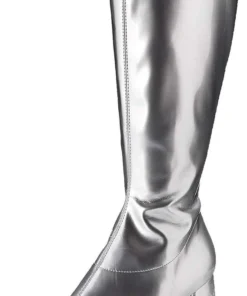 Ellie Shoes Go Go Costume Hire Boots 1960s & 1970s Fancy Dress Footwear Womens