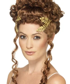 Smiffy's Womens Laurel Gold Leaf Toga Goddess Headband