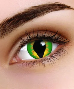 ColourVue Green Dragon Coloured Contact Lenses Buy Costumes