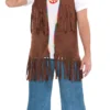 Amscan Mens Groovy 60s Men's Fringed Hippie Vest