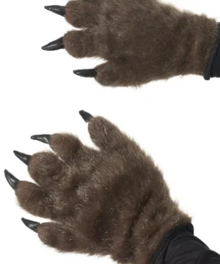 Smiffy's Hairy Halloween Monster Hands Gloves