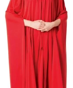 Rasta Imposta Handmaid's Tale Red Fertility Cloak And White Bonnet Costume Womens