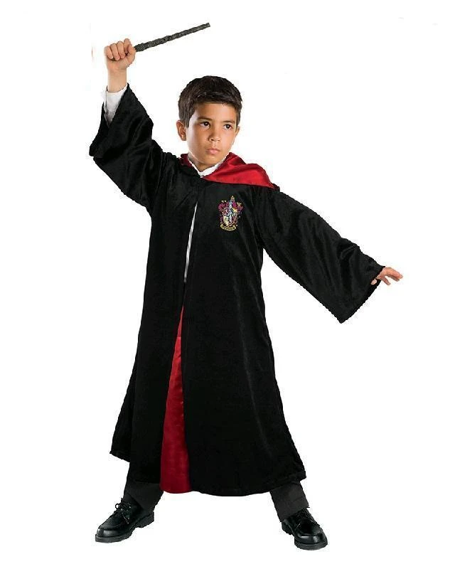 Rubie's Harry Potter Deluxe Gryffindor Robe Child Costume 3 Rubie's Harry Potter Deluxe Gryffindor Robe Child Costume