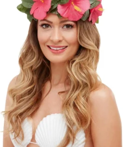 Smiffys Womens Hawaiian Luau Tiki Hawaiian Costume Kit