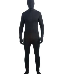 Tomfoolery Invisible Man Black Bodysuit