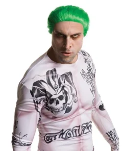 Rubies Joker Suicide Squad Adult Costume Wig Mens
