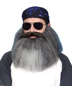 Carnival Products Jumbo Grey Costume Beard Buy Costumes