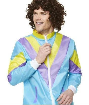 Karnival Costumes 80s Shell Suit Tracksuit Costume For Men 5 Karnival Costumes 80s Shell Suit Tracksuit Costume For Men