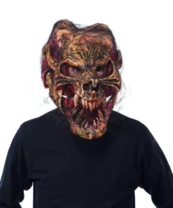 Zagone Kick Ass Beast Oversized Bloody Skull Latex Face Mask With Mouth Movement Buy Costumes