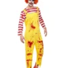 Smiffy's Mens Clown Kreepy Killer Halloween Costume 2 Smiffy's Mens Clown Kreepy Killer Halloween Costume