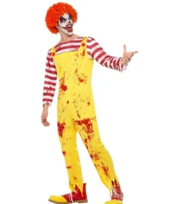 Smiffy's Mens Clown Kreepy Killer Halloween Costume