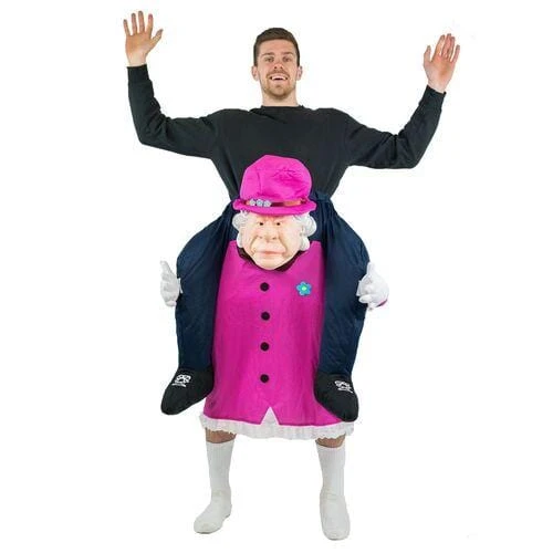 Bodysocks Queen Elizabeth Piggyback Costume 3 Bodysocks Queen Elizabeth Piggyback Costume