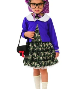 Rubie's Old Lady Little Girls Fancy Dress Costume