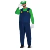Disguise Super Mario Luigi Deluxe Adult Costume