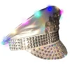 Sweidas Womens Mardi Gras Festival Hat Light Up
