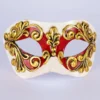 Carta Alta Masquerade White Red And Gold Mask Womens 1 Carta Alta Masquerade White Red And Gold Mask Womens