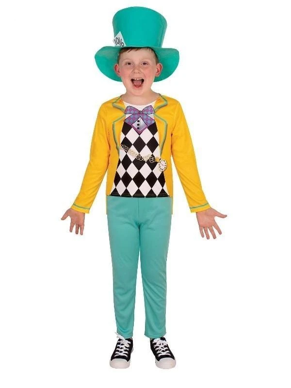 Rubies Master Mad Hatter Boys Book Week Costume 3 Rubies Master Mad Hatter Boys Book Week Costume