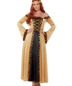 Smiffy's Womens Medieval Countess Deluxe Adult Costume