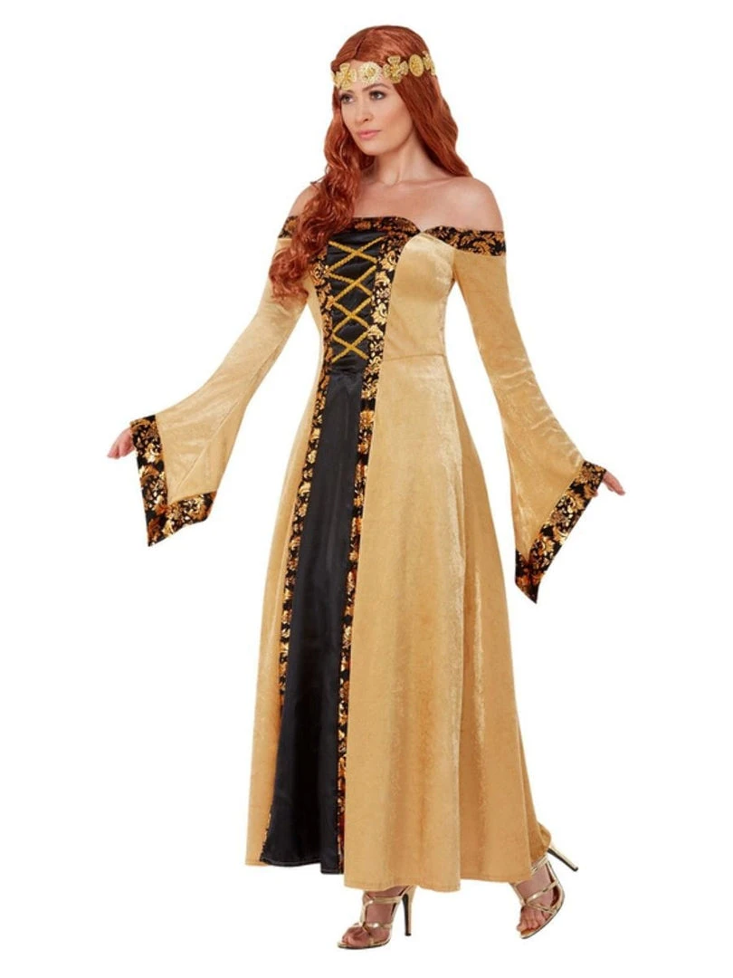 Smiffy's Womens Medieval Countess Deluxe Adult Costume 4 Smiffy's Womens Medieval Countess Deluxe Adult Costume