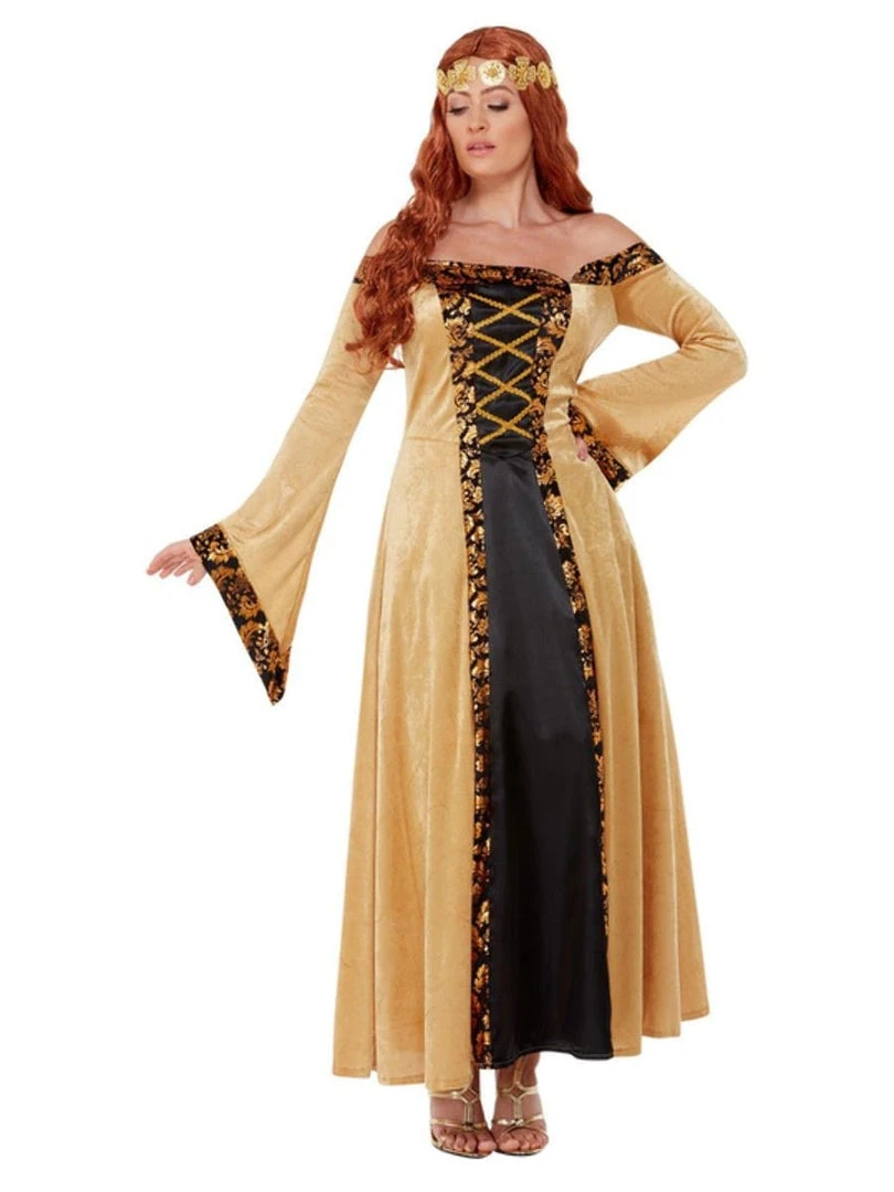 Smiffy's Womens Medieval Countess Deluxe Adult Costume 6 Smiffy's Womens Medieval Countess Deluxe Adult Costume