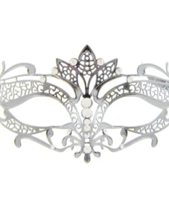 Sweidas Buy Costumes Metal Masquerade Mask Silver Filigree