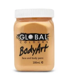 Global Colours Gold Metallic Body And Face Paint Buy Costumes