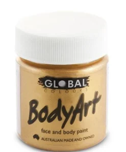 Global Colours Gold Metallic Body And Face Paint Buy Costumes