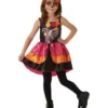 Rubie's Day Of The Dead Mexican Sugar Skull Girls Costume Kids 1 Rubie's Day Of The Dead Mexican Sugar Skull Girls Costume Kids