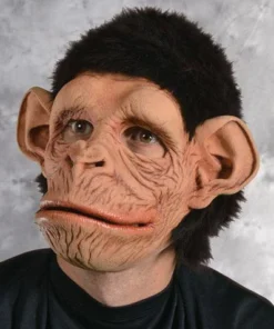 Carnival Products Monkey Mask With Black Hair