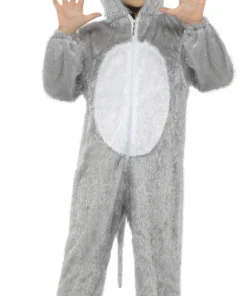 Smiffy's Mouse Onesie Jumpsuit Costume For Children