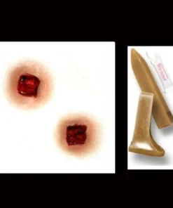 Tinsley Transfers Buy Costumes Nailed Through Face Halloween Makeup Horror Movie 3D FX Transfers