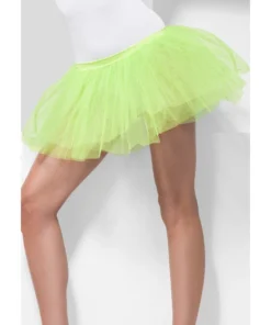Smiffy's Neon Green Tutu Underskirt Womens