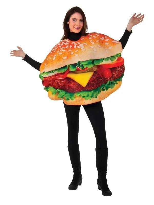Rubies Womens Burger Novelty Adult Costume 3 Rubies Womens Burger Novelty Adult Costume