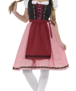 Smiffy's Tavern Maid Oktoberfest Bavarian Beer Girl Costume