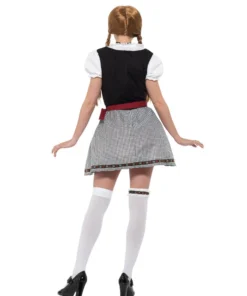 Smiffy's Flirty Fraulein Oktoberfest Bavarian Beer Girl Costume Womens