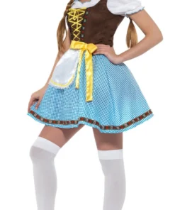 Smiffy's Olga Oktoberfest Bavarian Beer Girl Costume