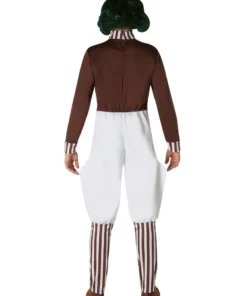 Rubies Mens Oompa Loompa Deluxe Adult Willy Wonka Costume