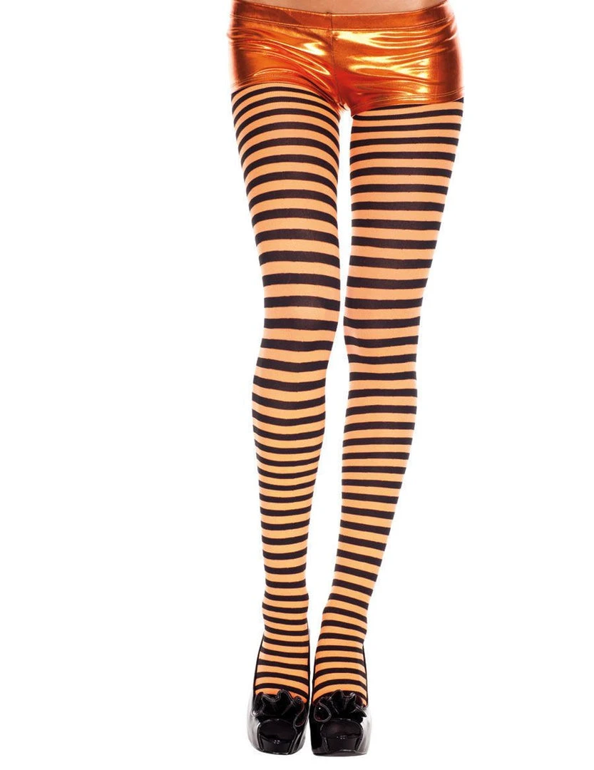 Music Legs Womens Striped Coloured Tights Fancy Dress Stockings 8 Music Legs Womens Striped Coloured Tights Fancy Dress Stockings