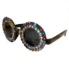 Sweidas Womens Over The Rainbow Jewelled Glasses 1 Sweidas Womens Over The Rainbow Jewelled Glasses