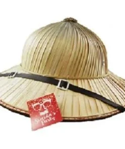 Sweidas Buy Costumes Pith Hat Safari Helmet Natural Palm Leaf