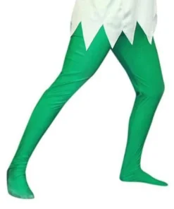 Carnival Products Peter Pan Green Tights Elf Fancy Dress Costume Accessory Womens
