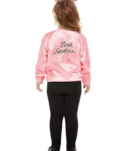 Smiffy's Kids Grease Pink Ladies Jacket For Toddlers
