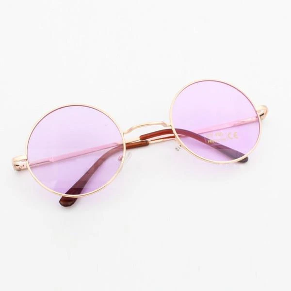 Sweidas Hippie Pink Round Glasses Rock Star Costume Sunglasses Womens 3 Sweidas Hippie Pink Round Glasses Rock Star Costume Sunglasses Womens